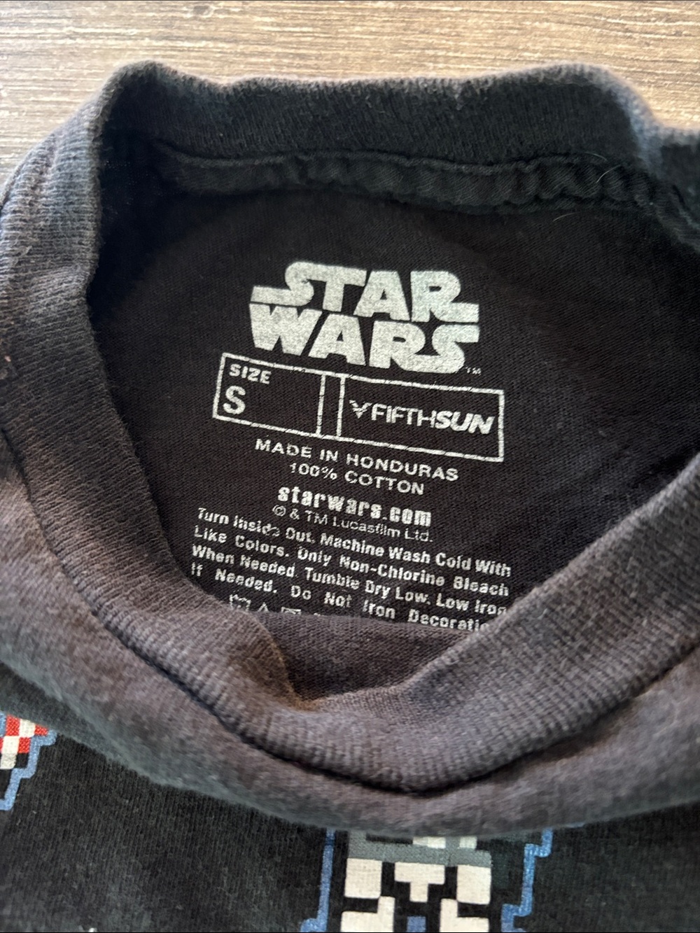 Fifth Sun Black Kids Star Wars Pixel Character Tee - Picture 2 of 2